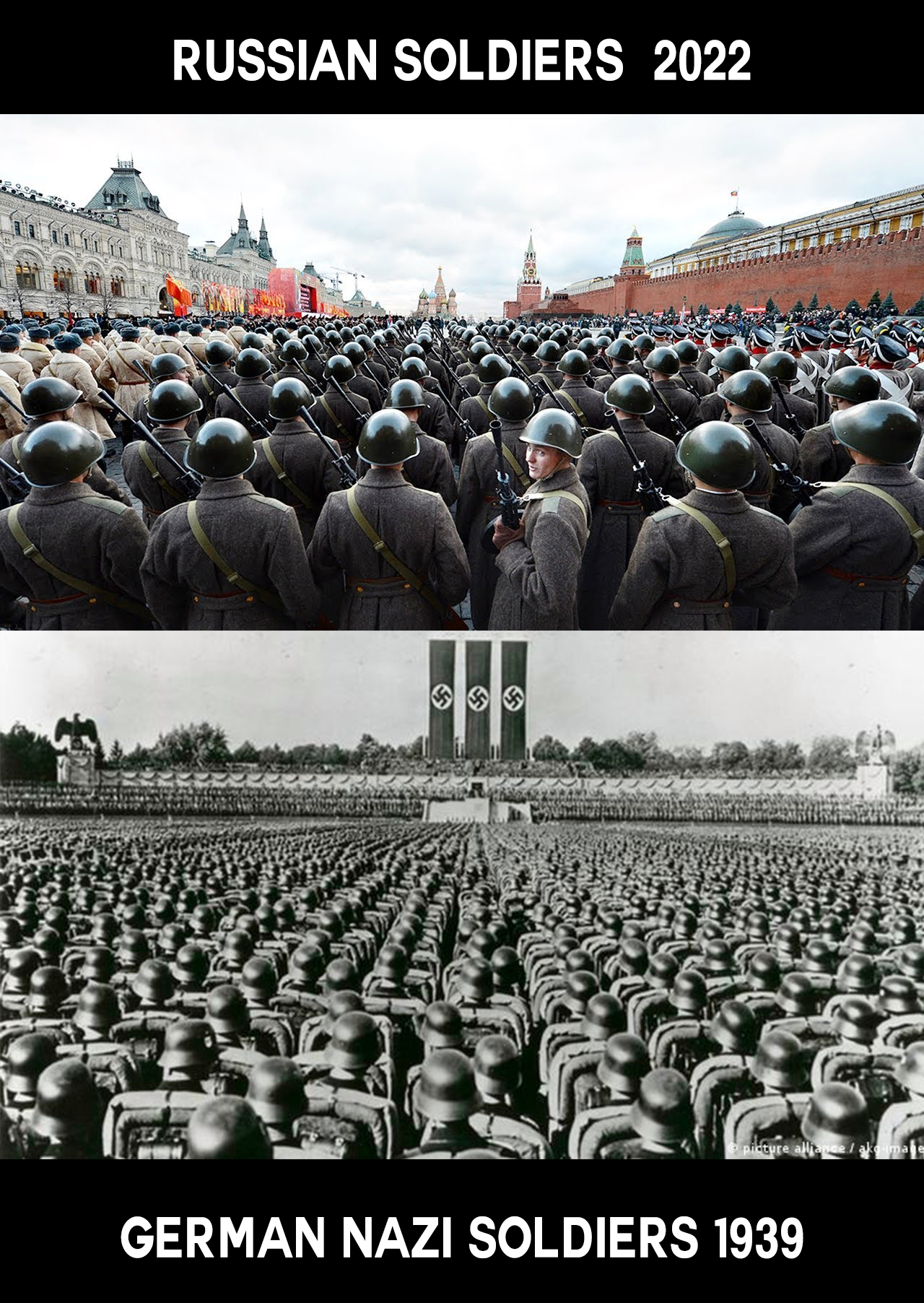 Russia and Germany 